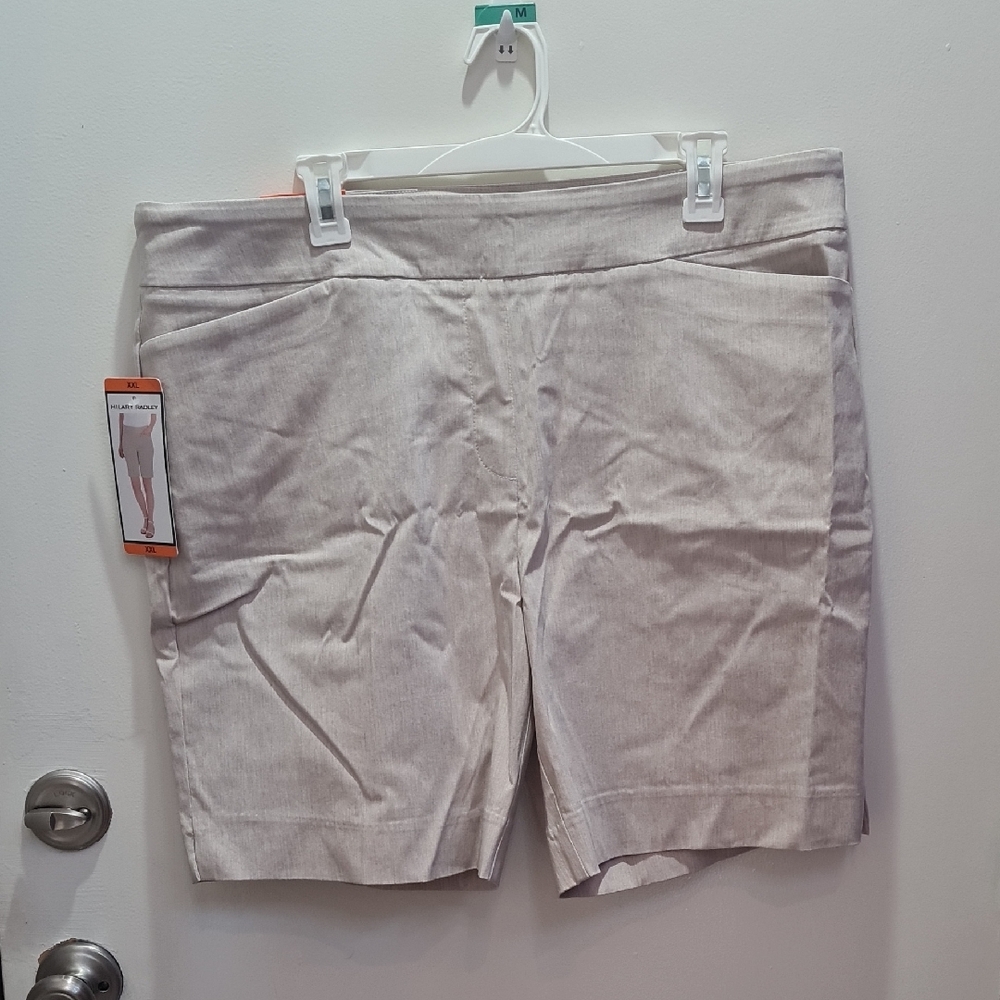COPY - Hilary Radley Beige Bermuda Shorts Casual Style